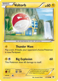 Voltorb (21/108) [XY: Roaring Skies]-1