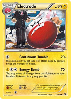Electrode (22/108) [XY: Roaring Skies]-1