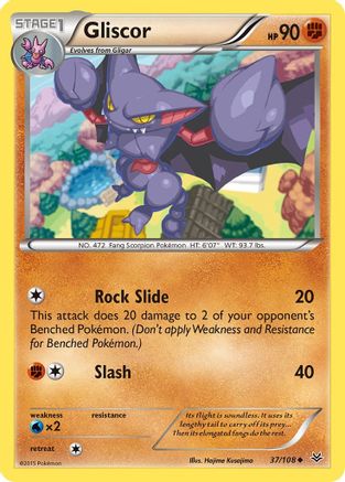 Gliscor (37/108) [XY: Roaring Skies]-1