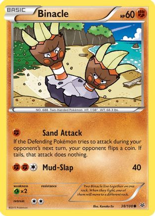 Binacle (38/108) [XY: Roaring Skies]-1