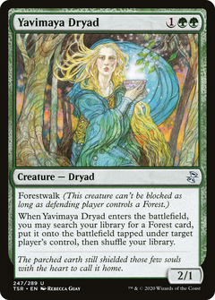 Yavimaya Dryad [Time Spiral Remastered]-1