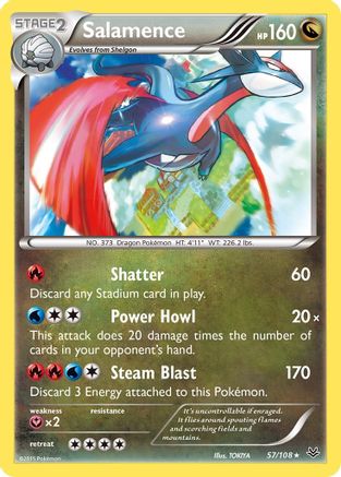 Salamence (57/108) [XY: Roaring Skies]-1