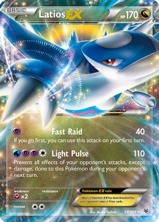 Latios EX (58/108) [XY: Roaring Skies]-1