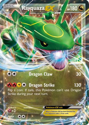 Rayquaza EX (60/108) [XY: Roaring Skies]-1