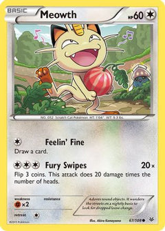 Meowth (67/108) [XY: Roaring Skies]-1