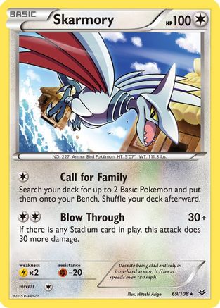 Skarmory (69/108) [XY: Roaring Skies]-1