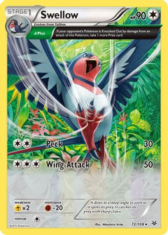 Swellow (72/108) [XY: Roaring Skies]-1