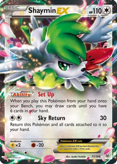 Shaymin EX (77/108) [XY: Roaring Skies]-1