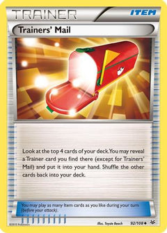 Trainers' Mail (92/108) [XY: Roaring Skies]-1