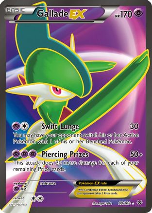 Gallade EX (99/108) [XY: Roaring Skies]-1