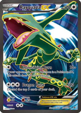 Rayquaza EX (104/108) [XY: Roaring Skies]-1