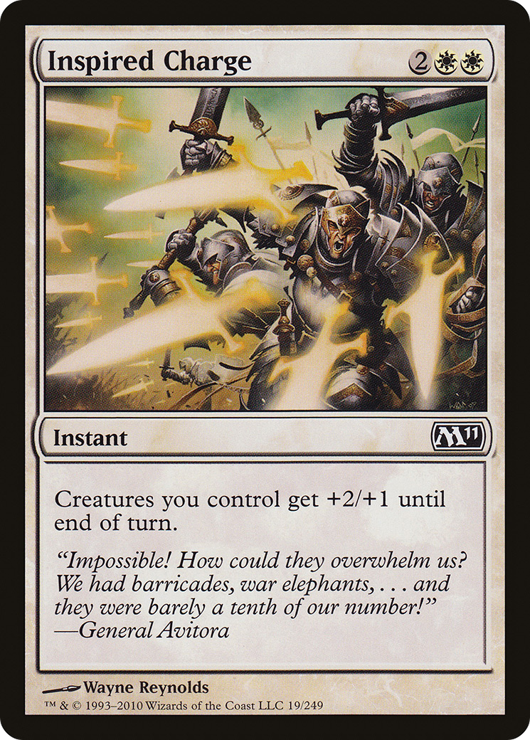 Inspired Charge [Magic 2011]-1