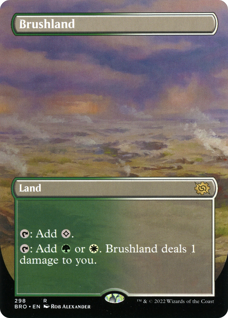 Brushland (Borderless Alternate Art) [The Brothers' War]-1