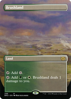 Brushland (Borderless Alternate Art) [The Brothers' War]-1