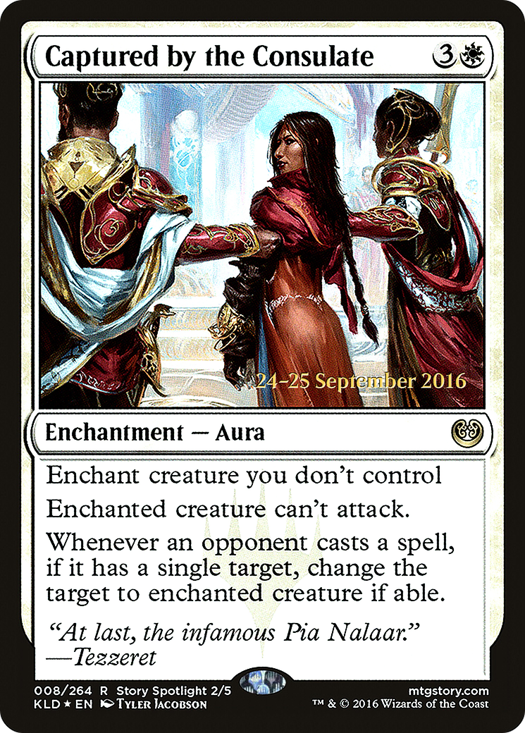 Captured by the Consulate [Kaladesh Prerelease Promos]-1