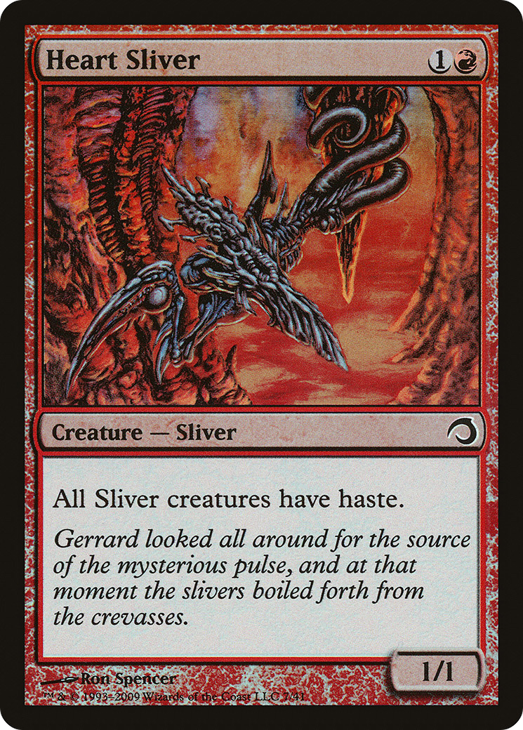 Heart Sliver [Premium Deck Series: Slivers]-1
