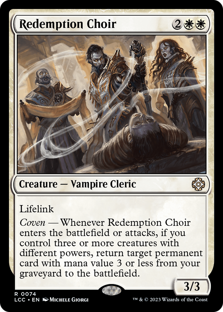 Redemption Choir [The Lost Caverns of Ixalan Commander]-1
