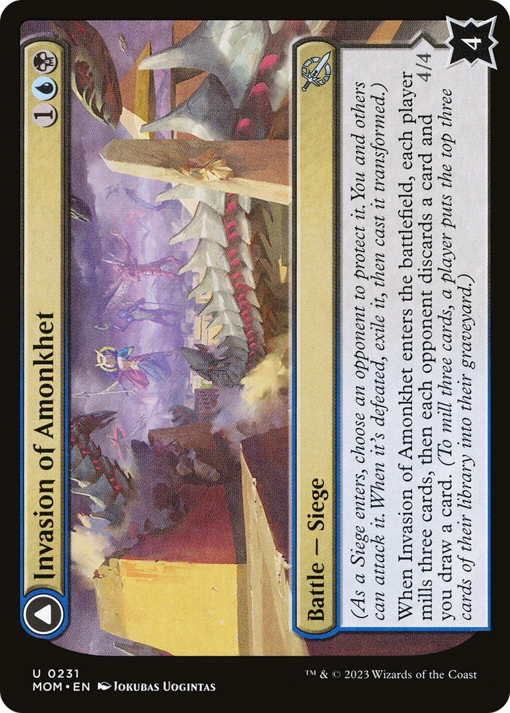 Invasion of Amonkhet // Lazotep Convert [March of the Machine]-5