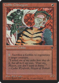 Goblin Chirurgeon (Phil Foglio) [Fallen Empires]-1