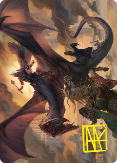 Witch-king, Bringer of Ruin // Witch-king, Bringer of Ruin (ALTR-034) - Tales of Middle-earth Art Series (Borderless)-3