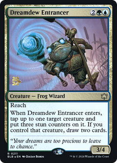 Dreamdew Entrancer [Bloomburrow Prerelease Promos]-1