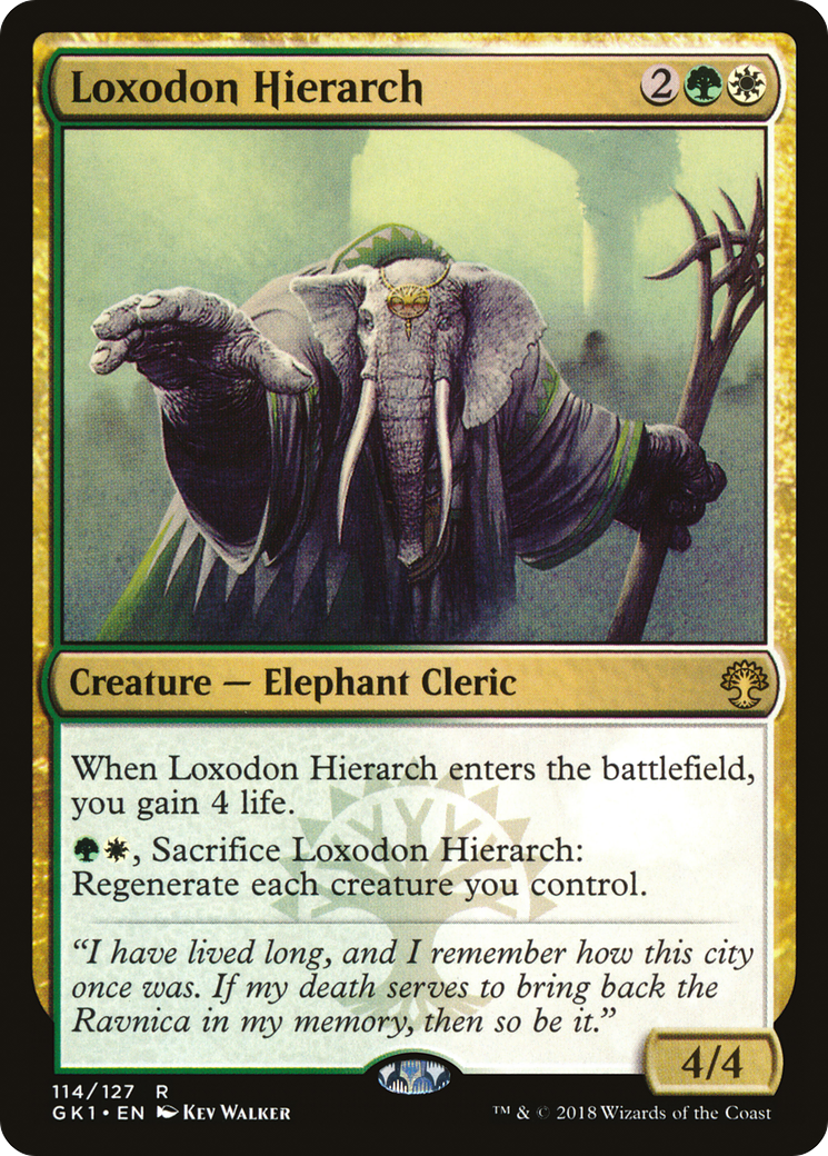 Loxodon Hierarch [Guilds of Ravnica Guild Kit]-1