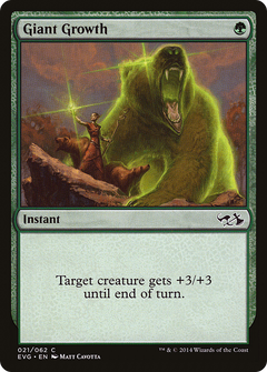 Giant Growth (Elves vs. Goblins) [Duel Decks Anthology]-1