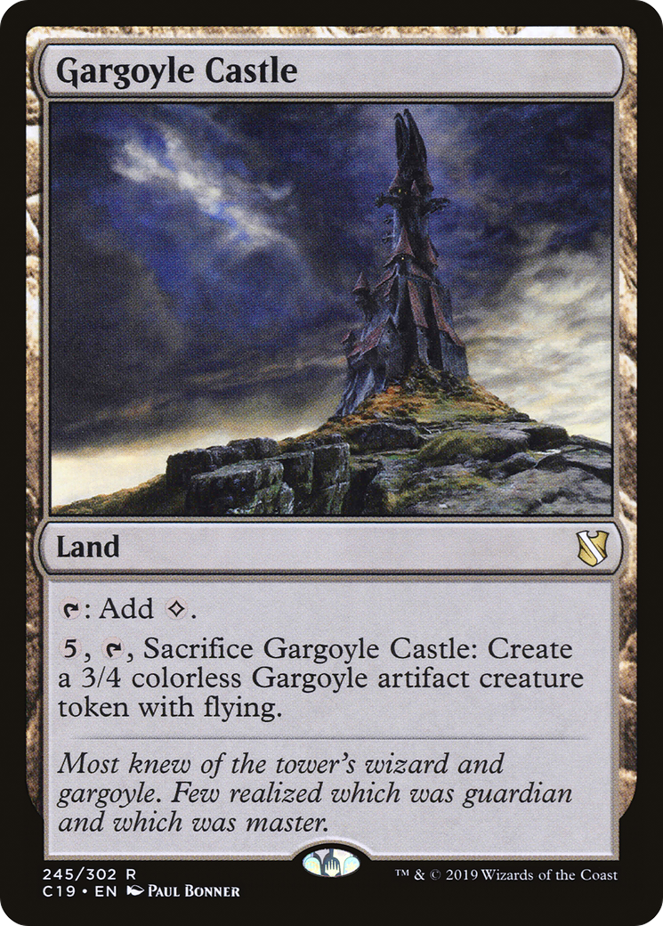 Gargoyle Castle [Commander 2019]-1