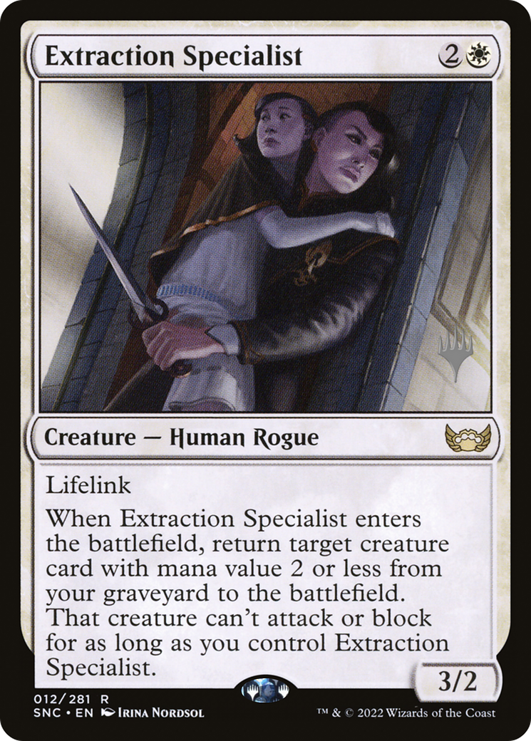 Extraction Specialist (Promo Pack) [Streets of New Capenna Promos]-1