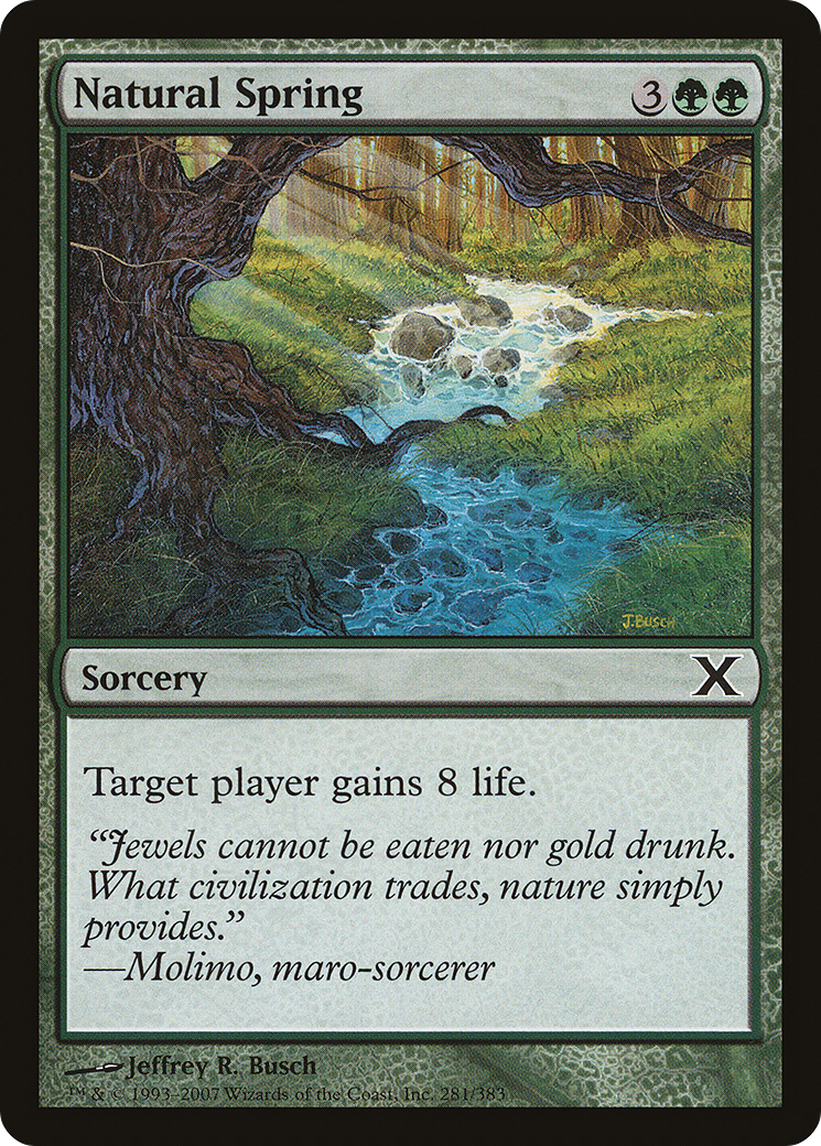 Natural Spring [Tenth Edition]-1