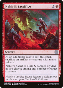 Nahiri's Sacrifice [Phyrexia: All Will Be One]-1