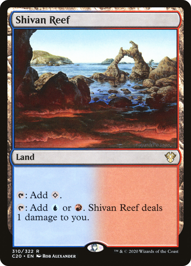 Shivan Reef [Commander 2020]-1