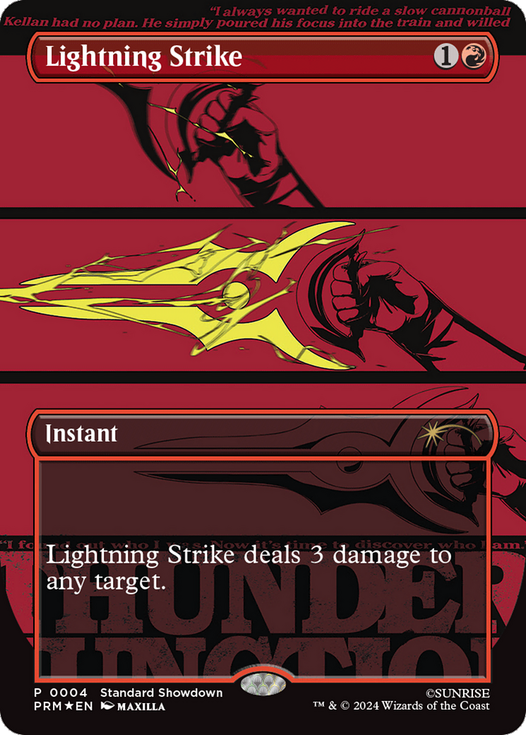Lightning Strike (PCBB-004) - Cowboy Bebop (Borderless) Foil-1