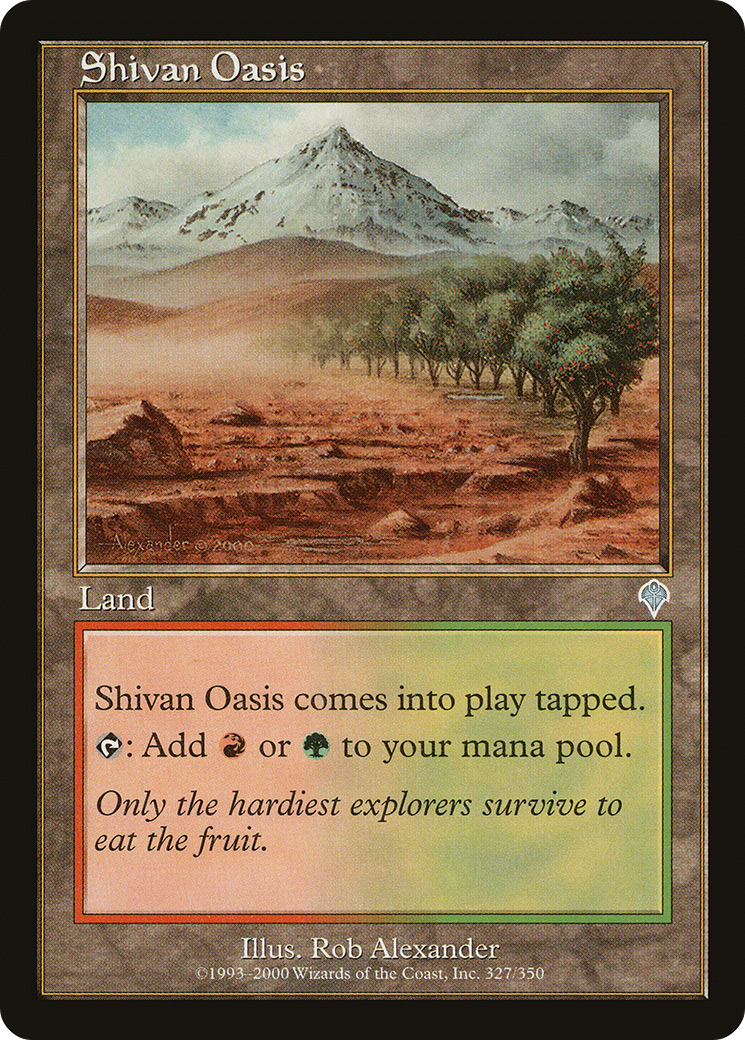 Shivan Oasis [Invasion]-1