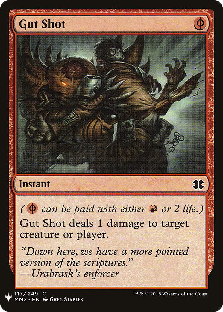 Gut Shot [Mystery Booster]-1