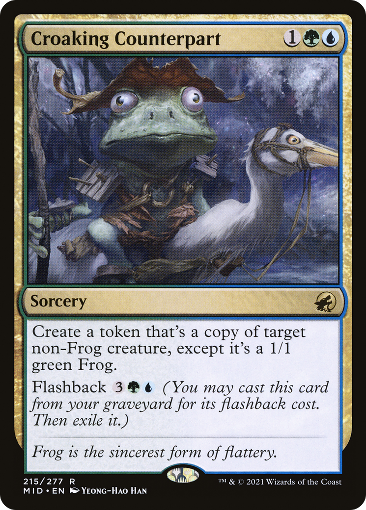 Croaking Counterpart [Innistrad: Midnight Hunt]-1