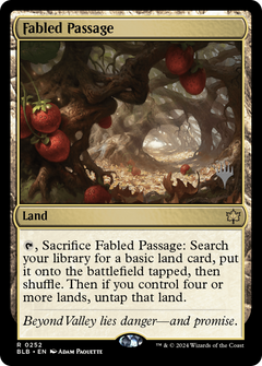 Fabled Passage (Promo Pack) [Bloomburrow Promos]-1