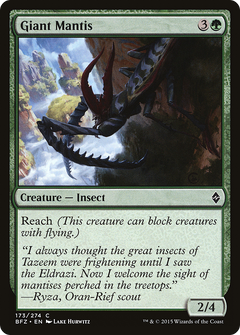 Giant Mantis [Battle for Zendikar]-1