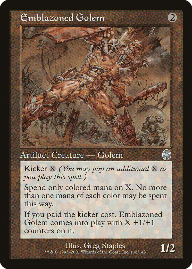 Emblazoned Golem [Apocalypse]-1