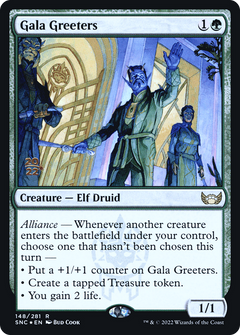 Gala Greeters [Streets of New Capenna Prerelease Promos]-1