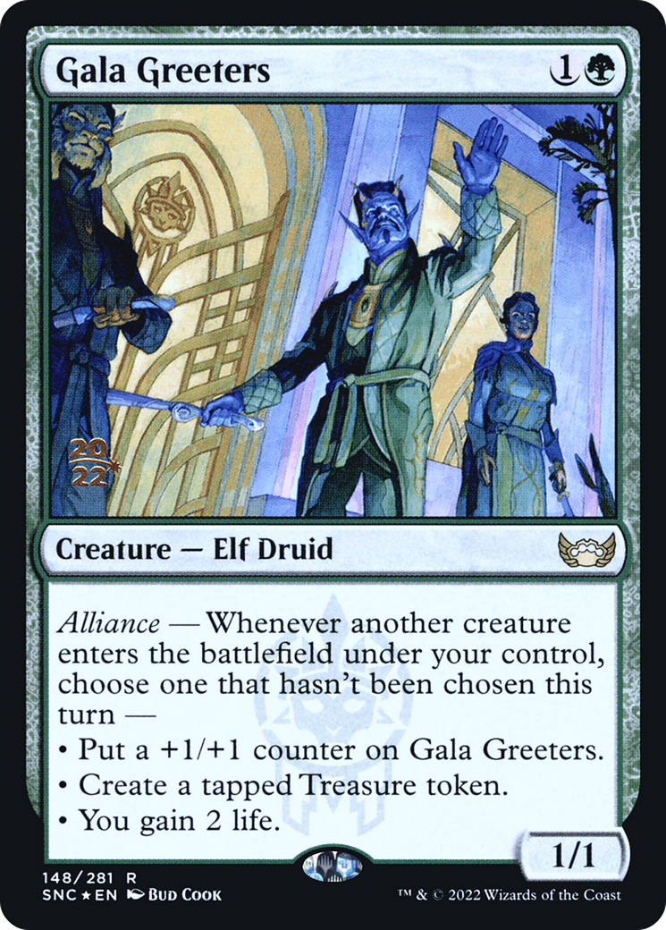 Gala Greeters [Streets of New Capenna Prerelease Promos]-1