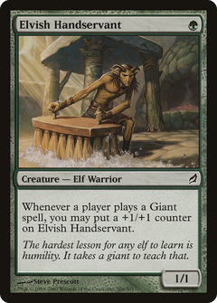 Elvish Handservant [Lorwyn]-1