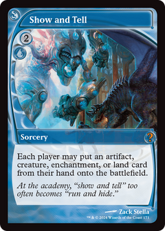 Show and Tell (Future Sight) [Mystery Booster 2]-1