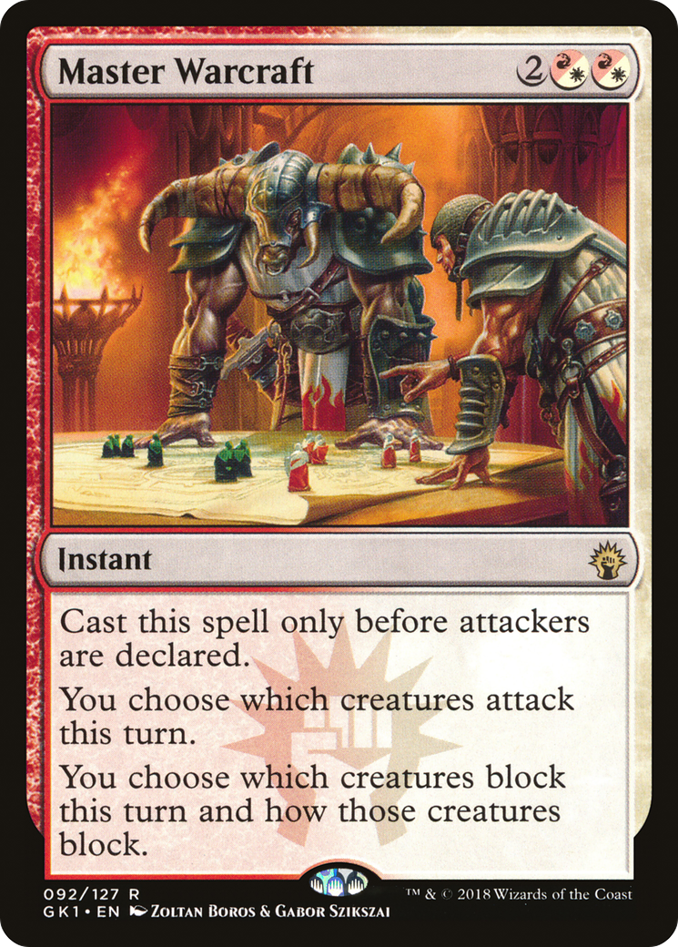 Master Warcraft [Guilds of Ravnica Guild Kit]-1