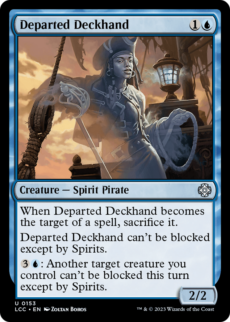 Departed Deckhand [The Lost Caverns of Ixalan Commander]-1