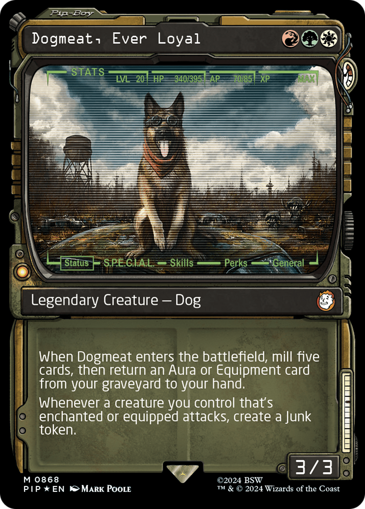 Dogmeat, Ever Loyal (Showcase) (Surge Foil) [Fallout]-1