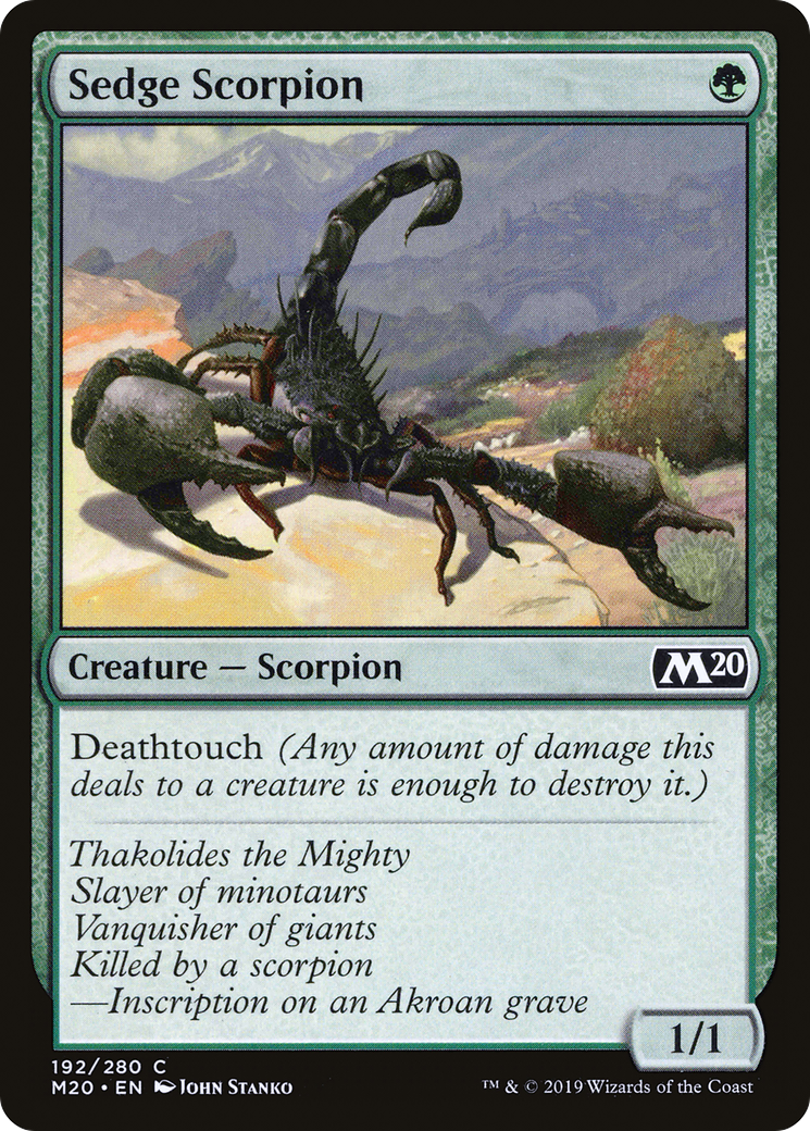 Sedge Scorpion [Core Set 2020]-1
