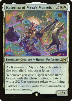 Katerina of Myra's Marvels (Galaxy Foil) [Unfinity]-1