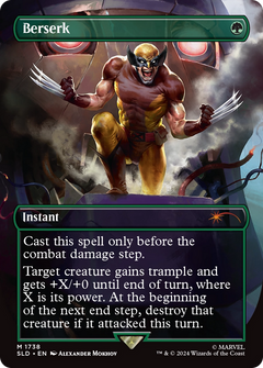 Berserk (SLD-1738) - Secret Lair Drop (Borderless) Foil-1