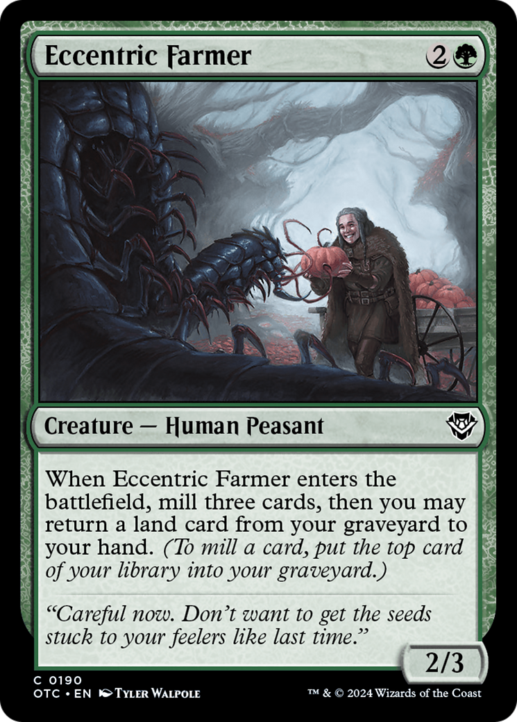 Eccentric Farmer [Outlaws of Thunder Junction Commander]-1